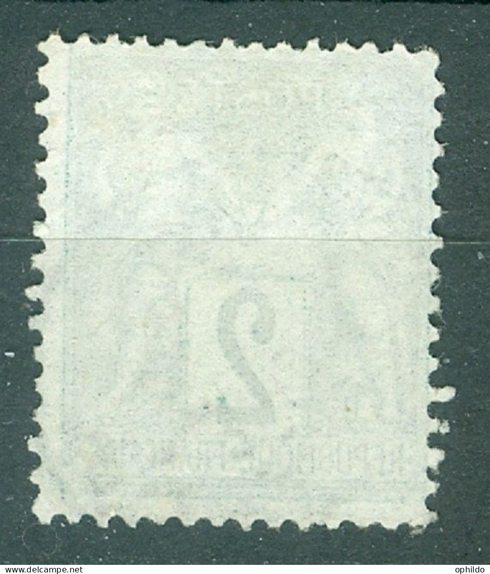 France   74 Ob  TB   - 1876-1898 Sage (Type II)