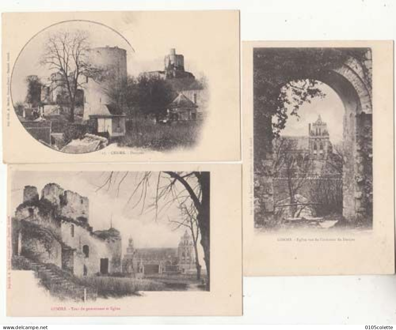 3 Cartes Précurseurs  - France 27 - Gisors  -  PRIX FIXE - ( Cd073) - Gisors