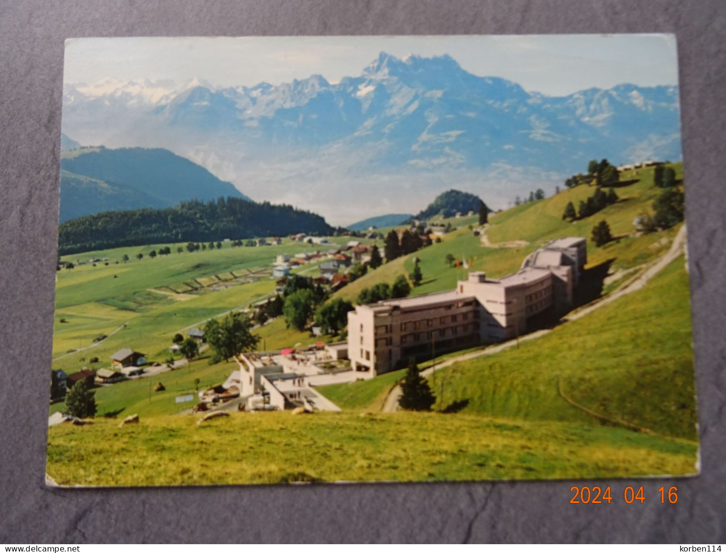 HOTEL  "    KONINGIN FABIOLA    "  LEYSIN - Alberghi & Ristoranti