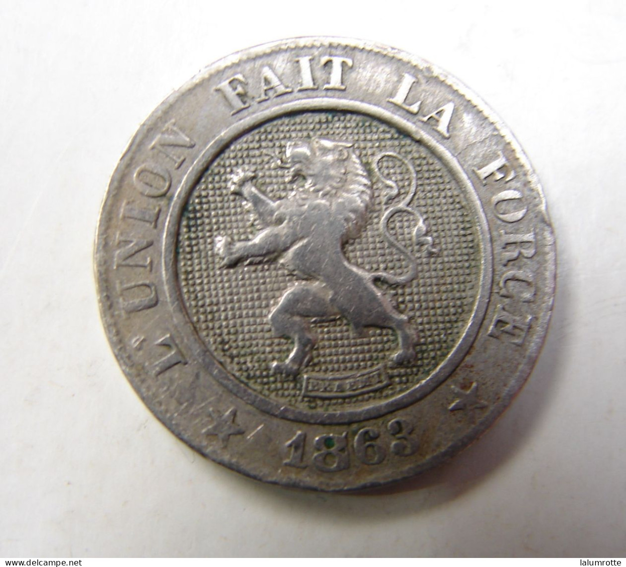 Monnaie.6. Dix Centimes 1863. Fr - 10 Cent