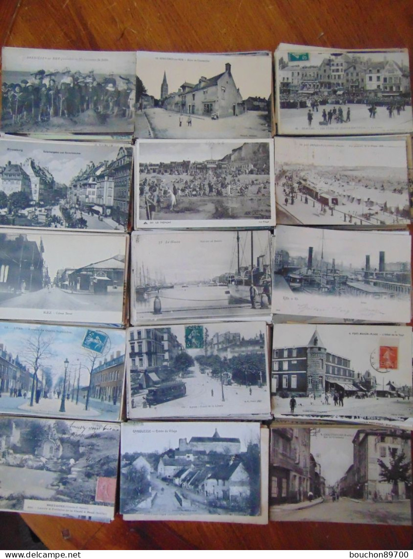 Beau Lot 1500 Cpa Toutes Differentes ( Lot N°2 ) - 500 Postcards Min.