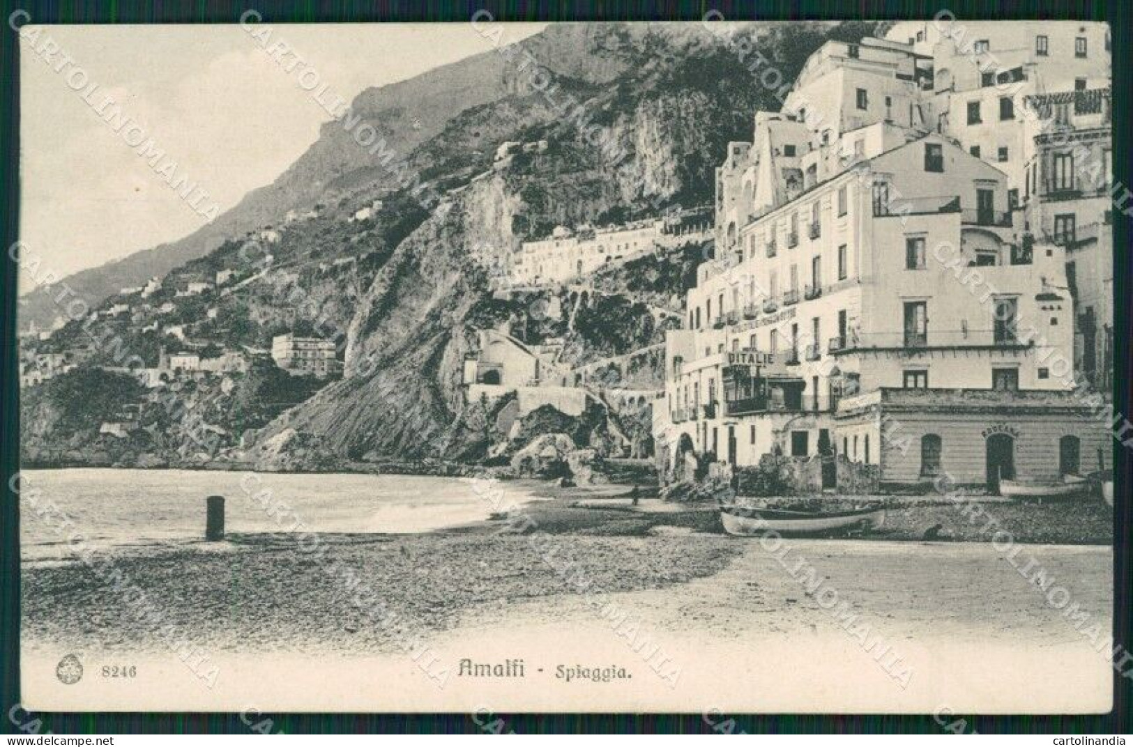 Salerno Amalfi Cartolina KV3576 - Salerno