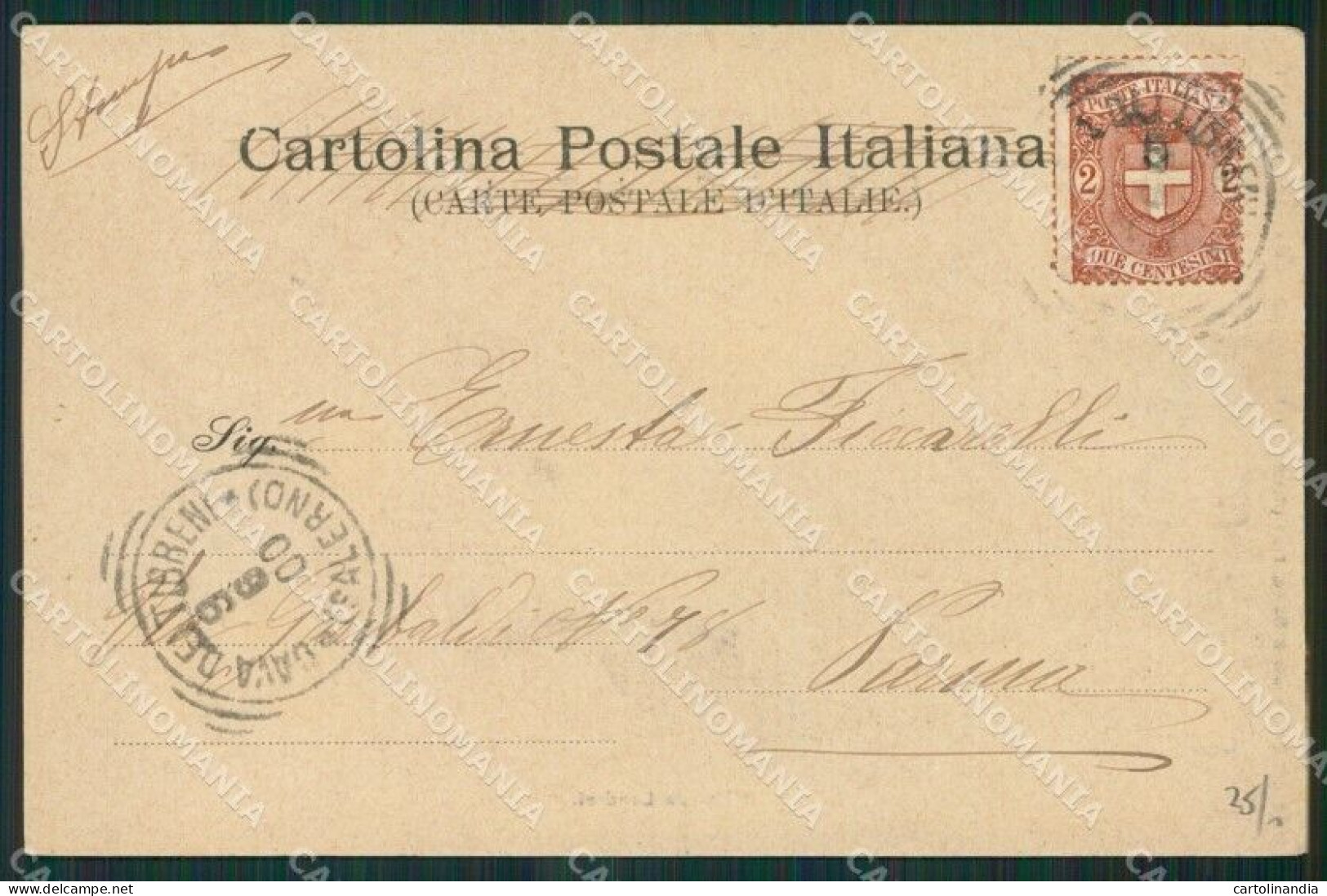 Salerno Cava Dè Tirreni Cartolina KV3584 - Salerno