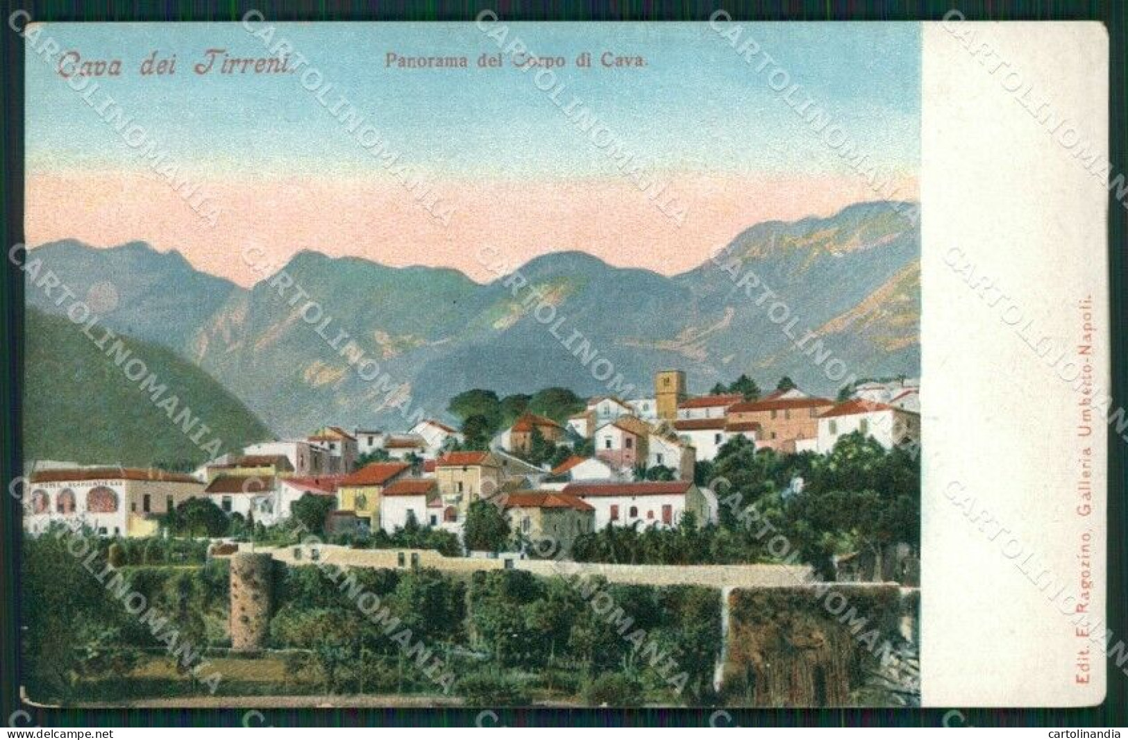 Salerno Cava Dè Tirreni Cartolina KV3585 - Salerno