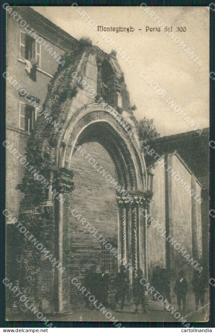 Ascoli Piceno Fermo Montegiorgio PIEGHINA Cartolina KV3591 - Ascoli Piceno