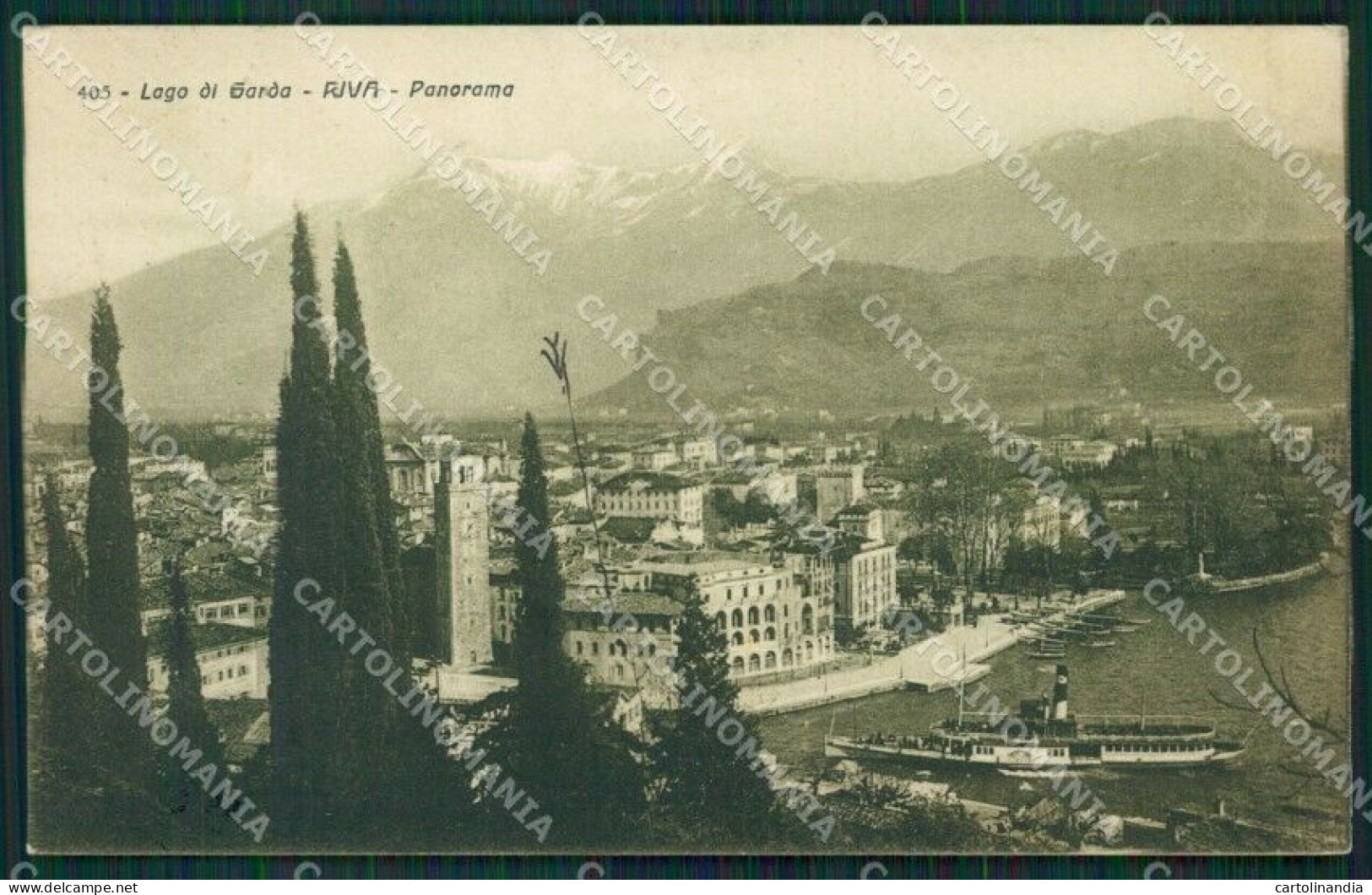 Trento Riva Del Garda Cartolina KV3625 - Trento