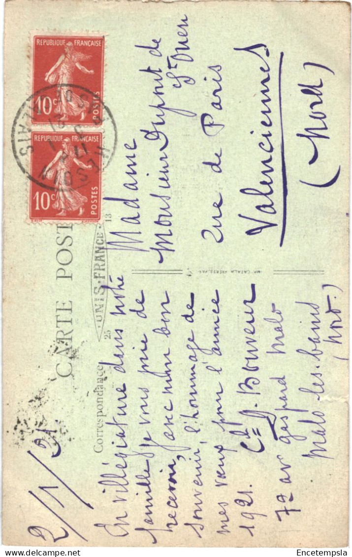 CPA Carte Postale France  Hesdin L'Eglise 1921    VM79943 - Hesdin