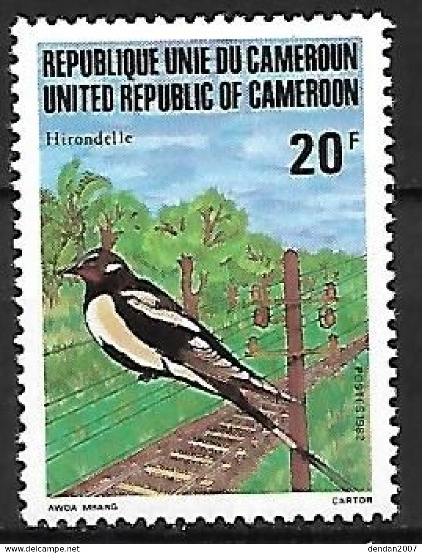 Cameroun - MNH ** 1982 :   Barn Swallow  -  Hirundo Rustica - Hirondelles