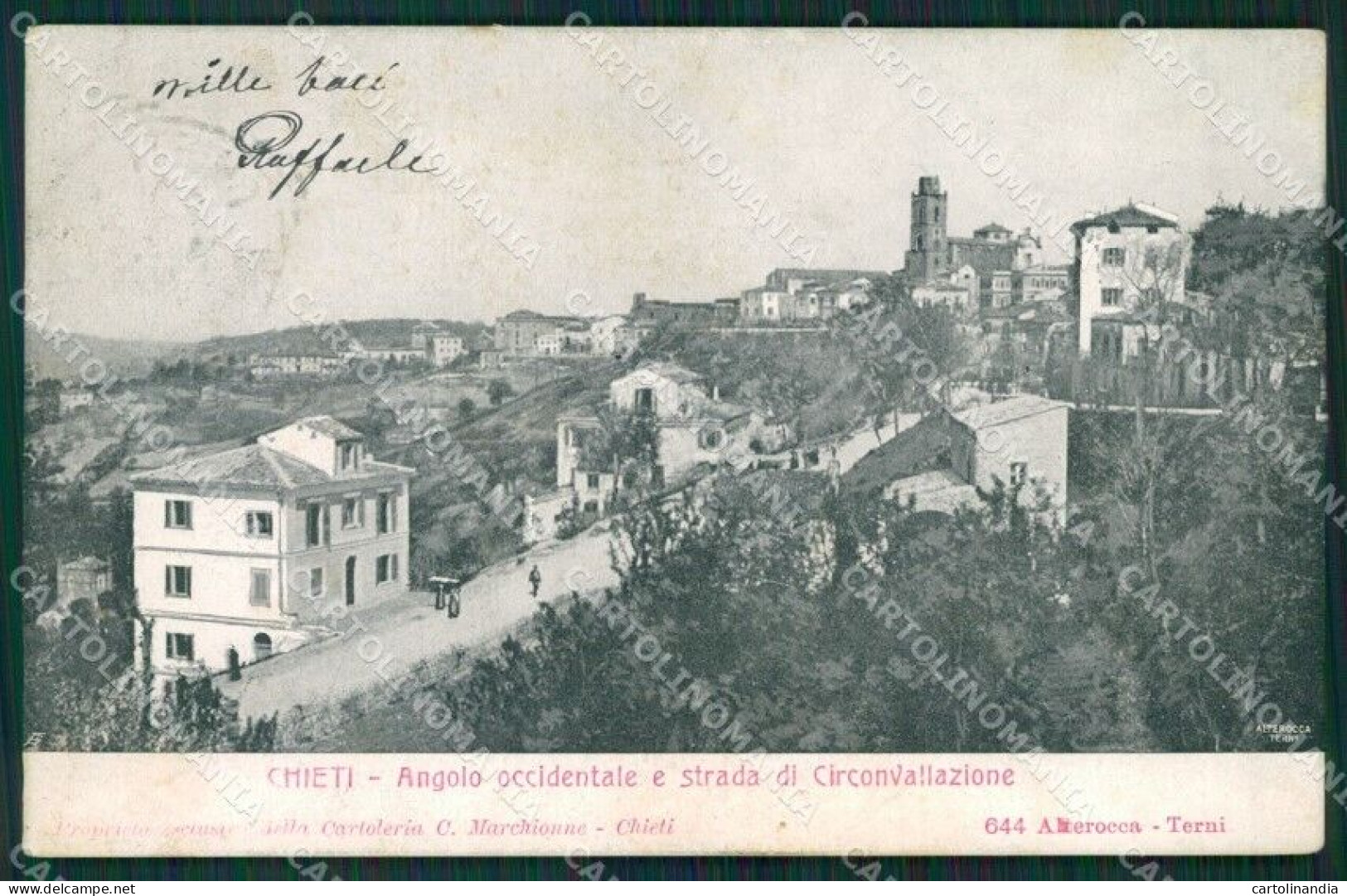 Chieti Città Alterocca 644 Cartolina KV3694 - Chieti