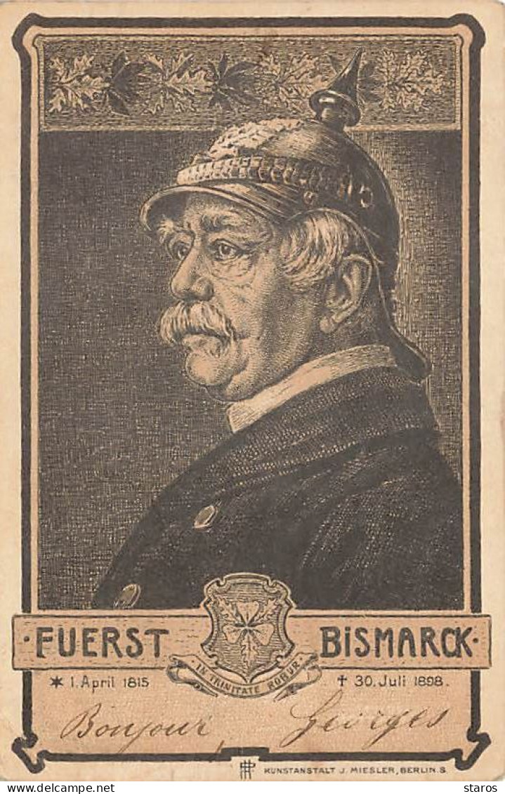 Militaire - Personnage - Fuerst Bismarck - Personnages