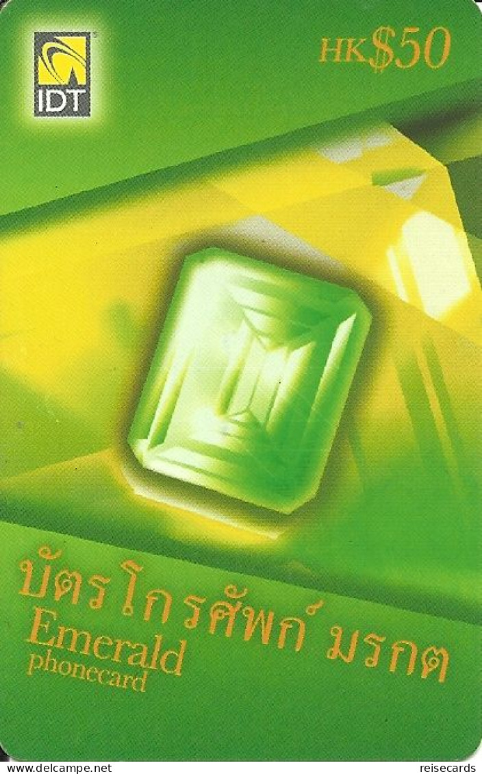 Hongkong: Prepaid IDT - Emerald 02.07 - Hong Kong