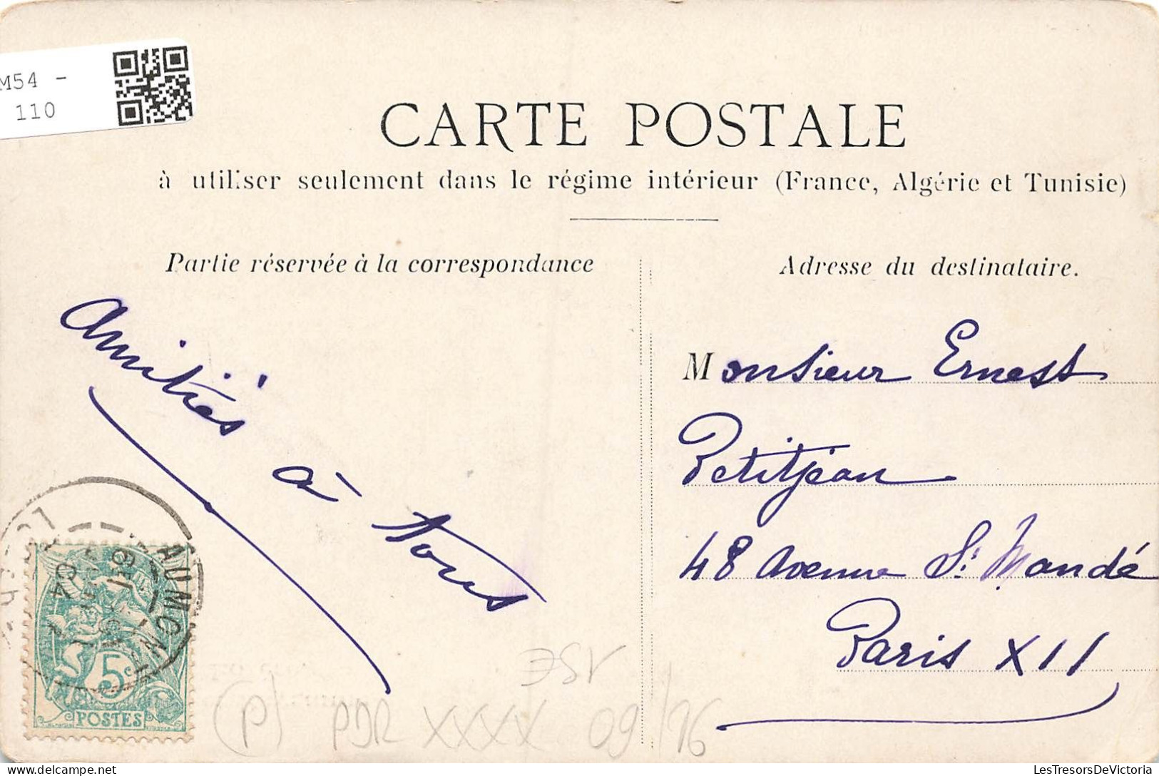 FOLKLORE - Personnages - Paysan Et Paysanne De La Lozère - Cheval - Rodez E Carrère - Carte Postale Ancienne - Personajes