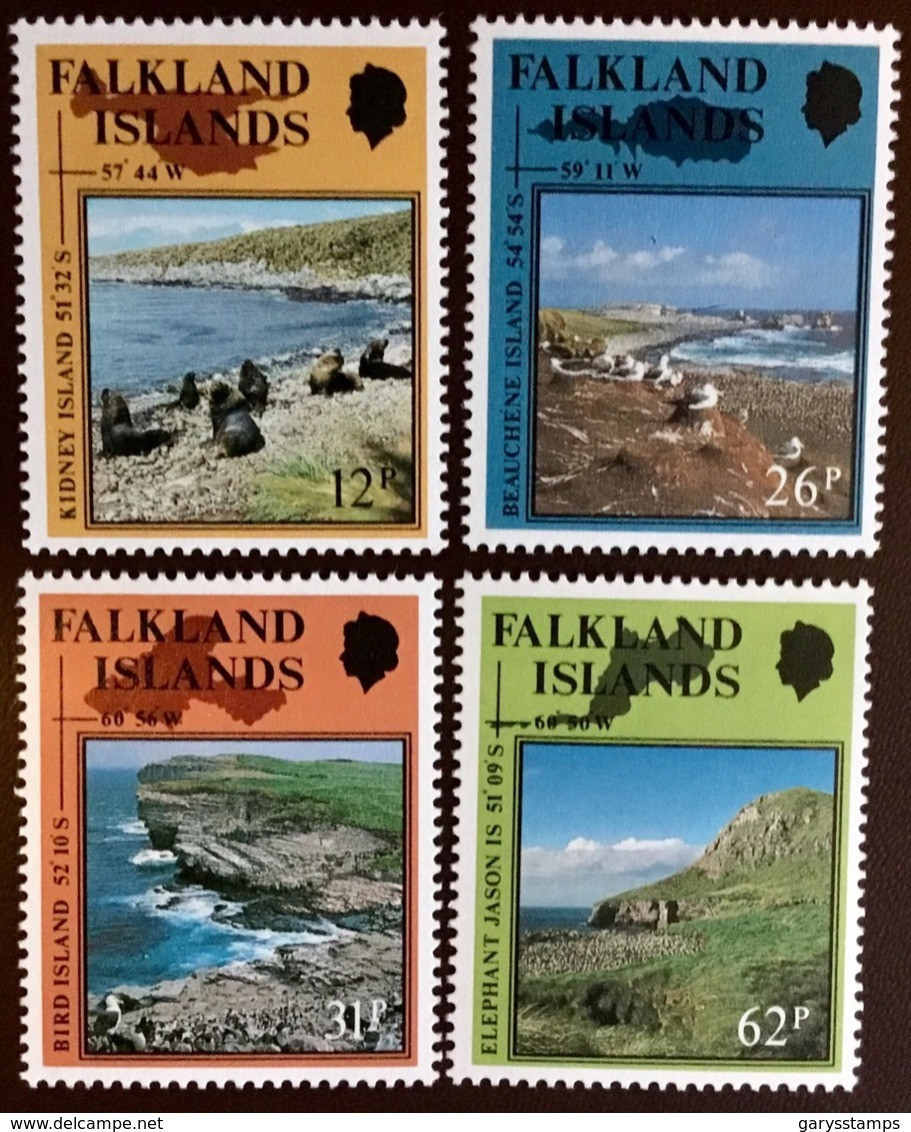 Falkland Islands 1990 Nature Reserves Birds Seals MNH - Islas Malvinas