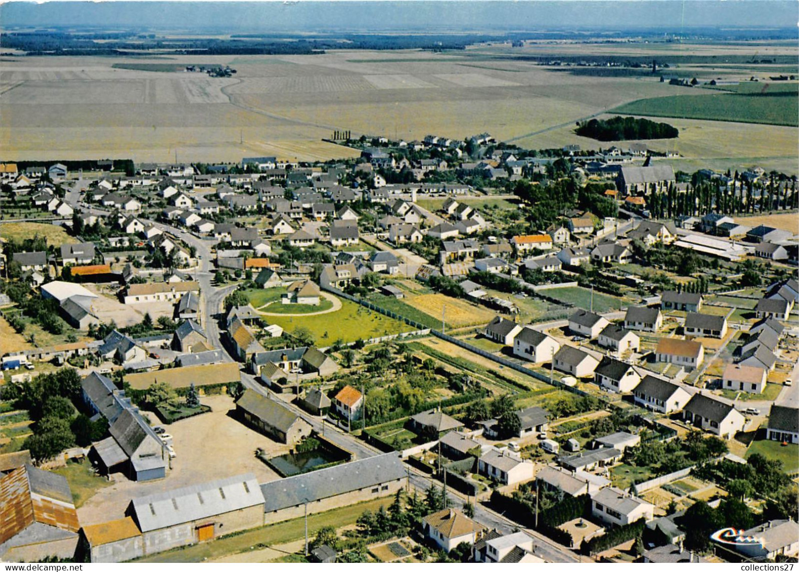 28-AMILLY- VUE GENERALE AERIENNE - Autres & Non Classés