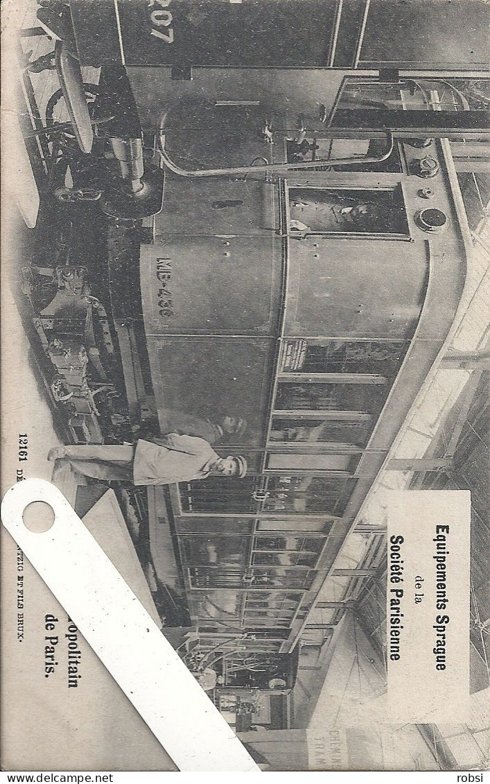 75 Paris XVII, Porte Maillol, Métropolitain De Paris, Equipements Sprague,  D17.29 - Paris (17)