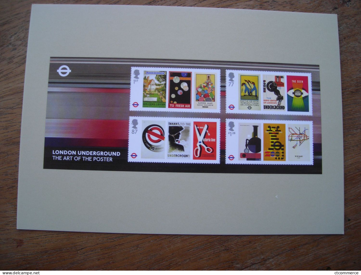 7 Cartes Postales, PHQ 2013 Le Métro De Londres, London Underground Railway, 7 Postcards - Subway