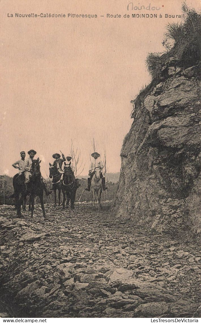 FRANCE - La Nouvelle Calédonie Pittoresque - Route De Moindoin à Bourail - Moindou - Carte Postale Ancienne - Nouvelle Calédonie