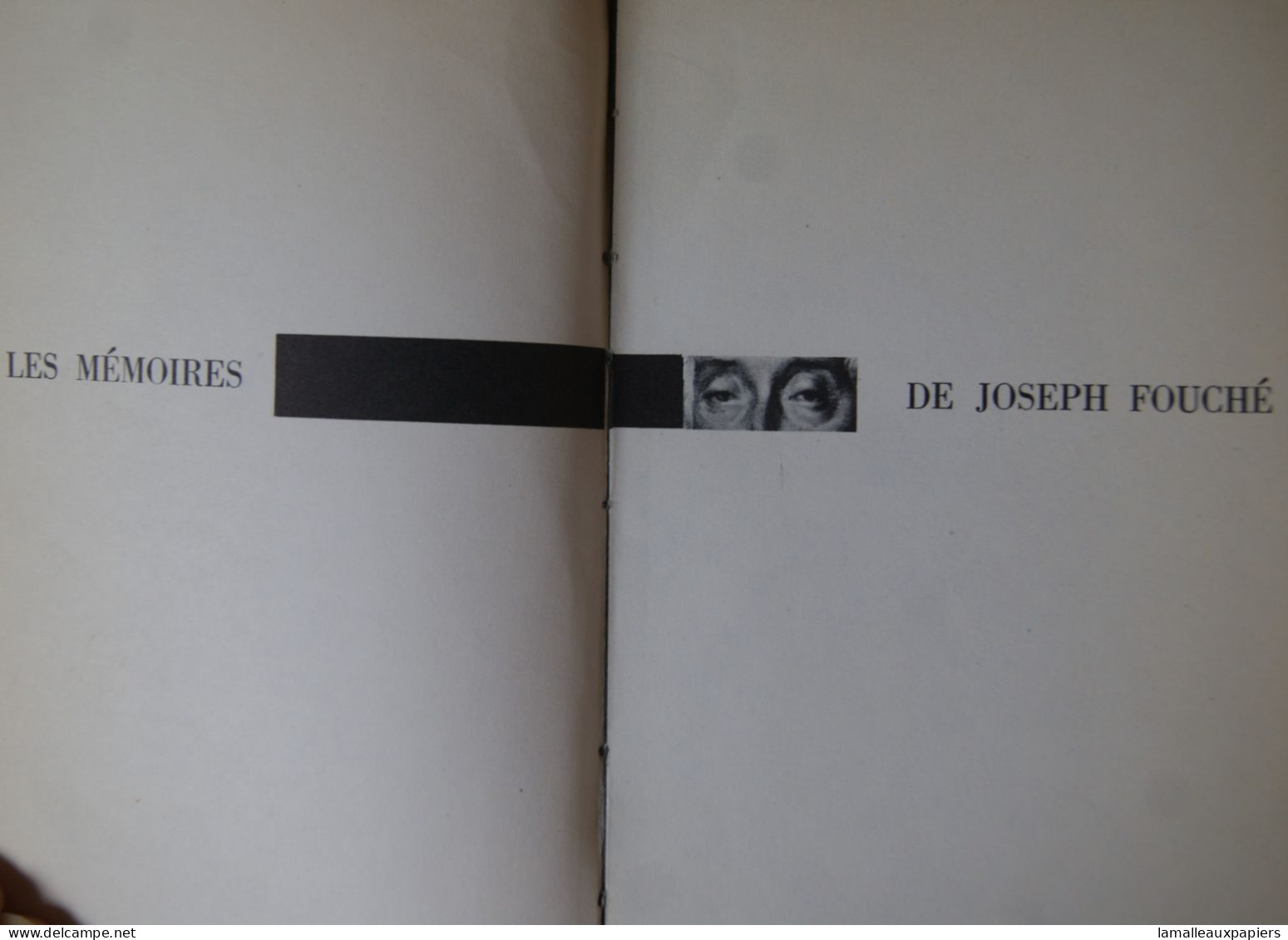 Les Mémoires De Joseph FOUCHé (ministre De La Police) (J.LATOUR/1959) Numéroté - Historia