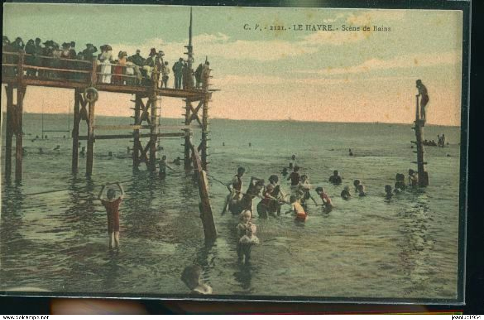 LA HAVRE SCENE DE BAINS    (    Mes Cartes Ne Sont Pas Jaunies ) - Porto