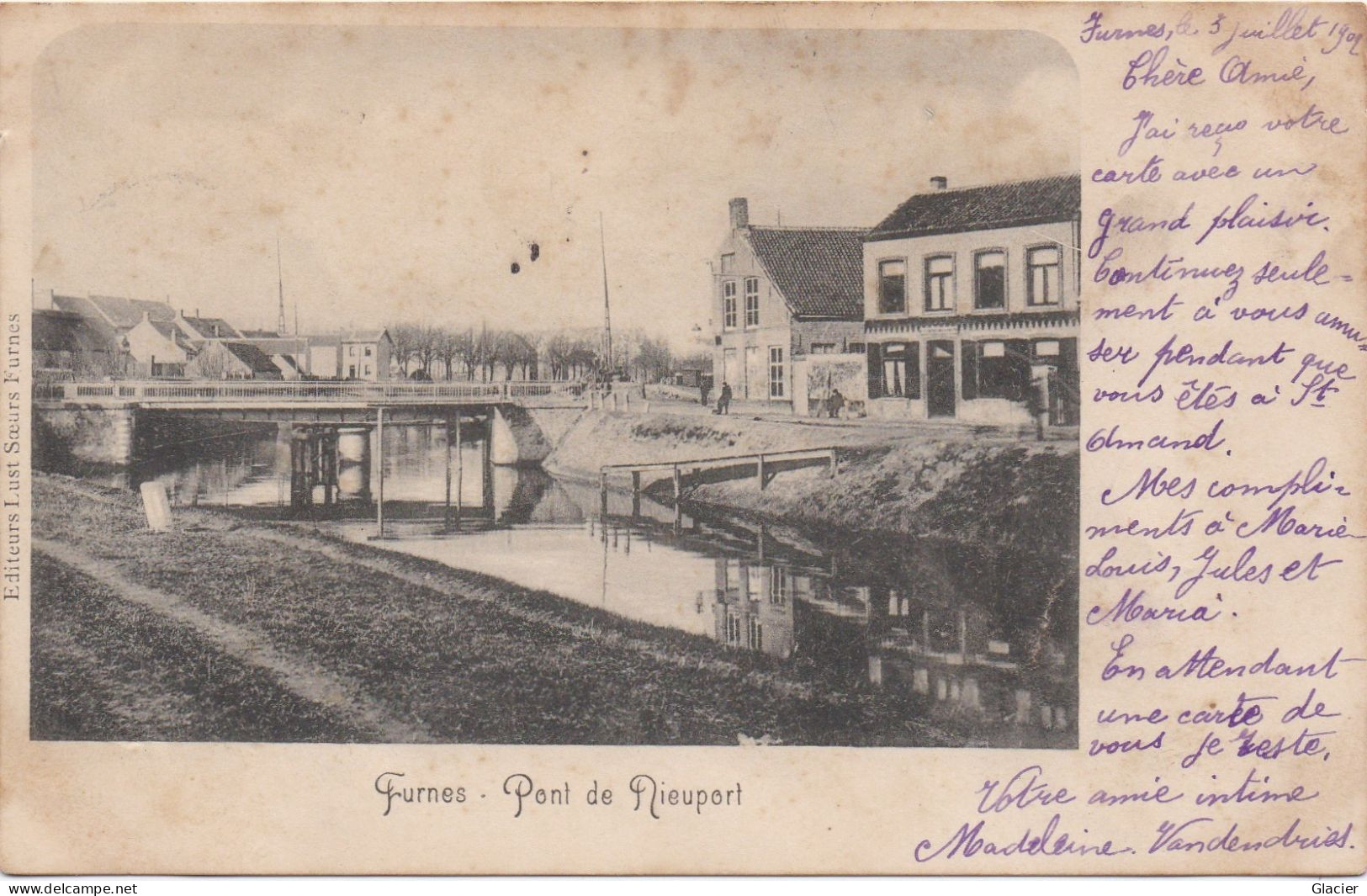 Furnes - Le Pont De Nieuport - Veurne