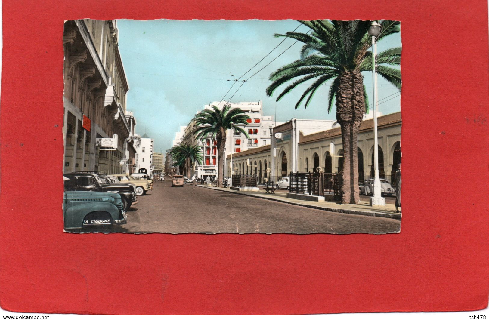 MAROC----CASABLANCA---Avenue Mohamed V.---voir 2 Scans - Casablanca