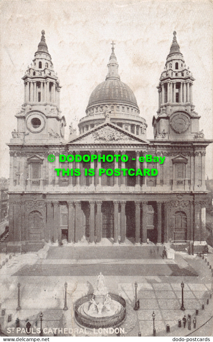 R476200 London. St. Paul Cathedral. 1917 - Andere & Zonder Classificatie