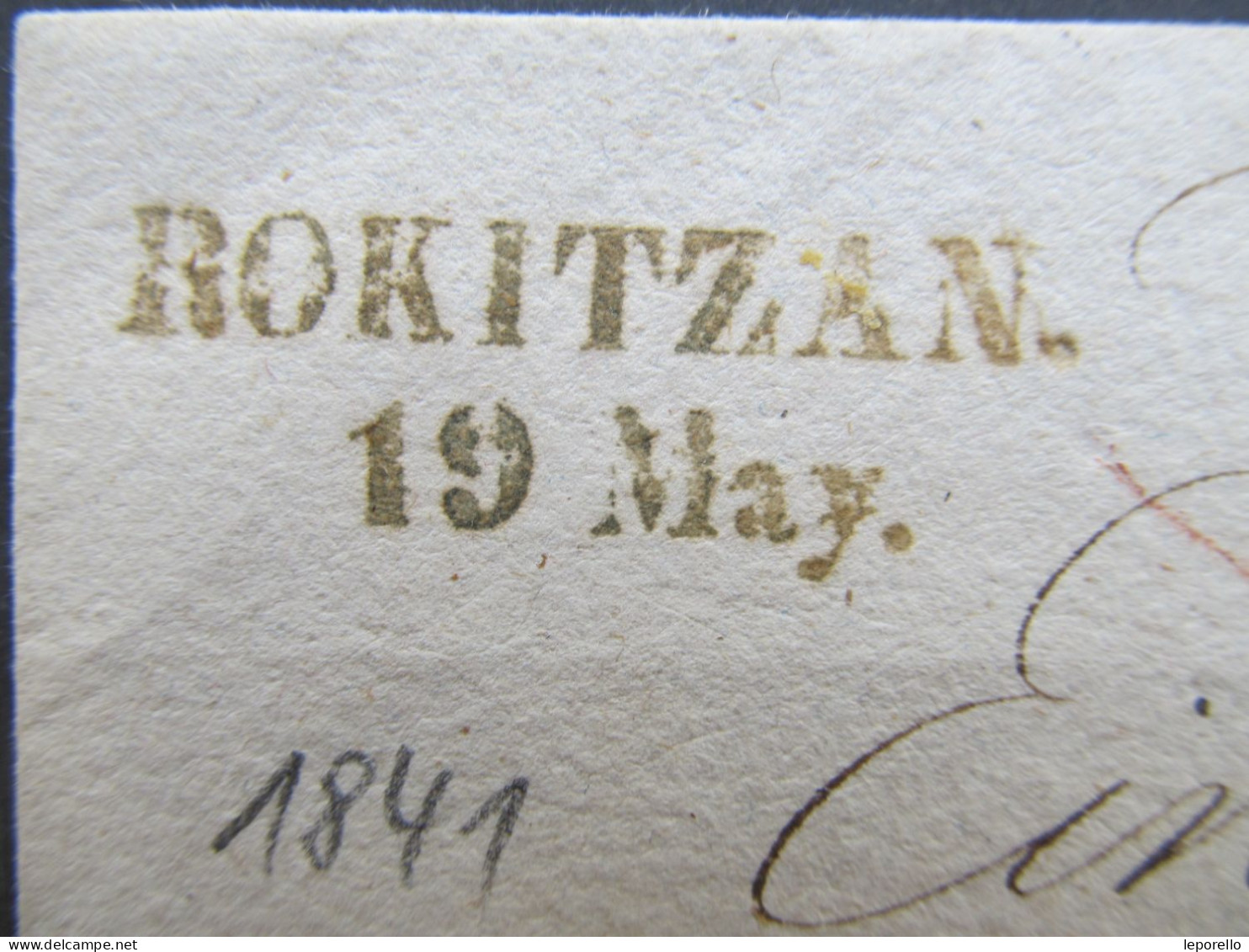 BRIEF  Rokycany - Wien Vorphila 1842 Böhmen  / P8638 - ...-1850 Voorfilatelie