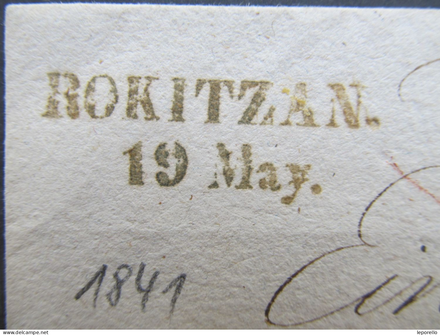 BRIEF  Rokycany - Wien Vorphila 1842 Böhmen  / P8638 - ...-1850 Prephilately