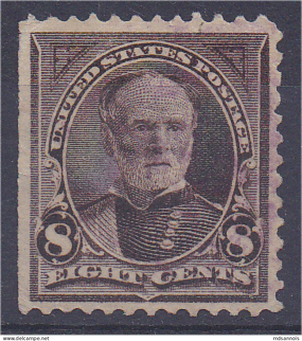 Etats Unis 1894 N°103 8c Brun Violet - Gebruikt