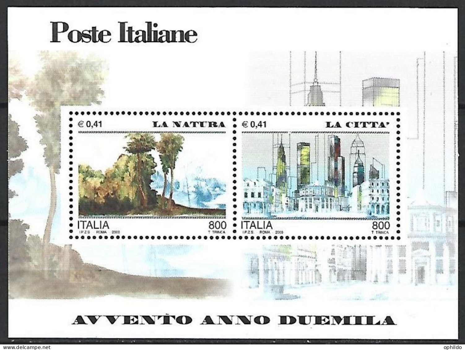 Italie  Yvert  BF 22/23 Et 25/28  * * TB  Six Scans   - Blocks & Sheetlets