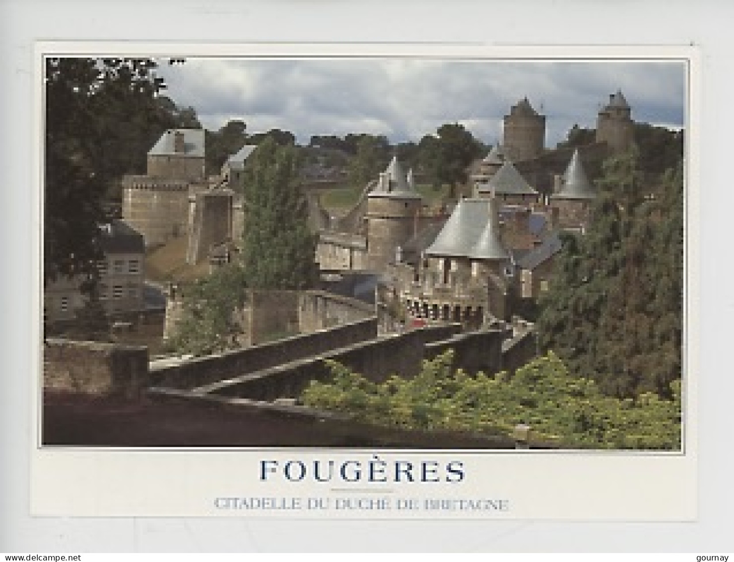 Fougères Citadelle Du Duché De Bretagne, Le Château 13 Tours (cp Vierge N°3572 Jack) - Fougeres
