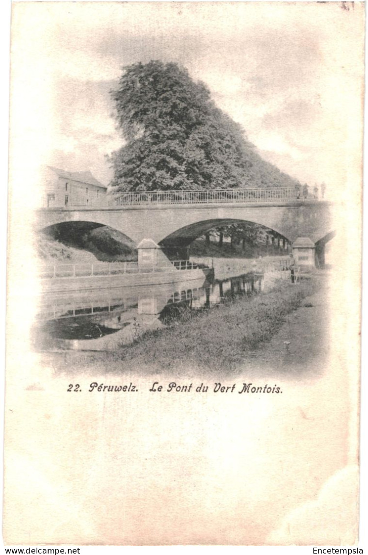 CPA Carte Postale Belgique  Péruwelz  Le Pont Du Vert Montois  Début 1900  VM79945 - Péruwelz