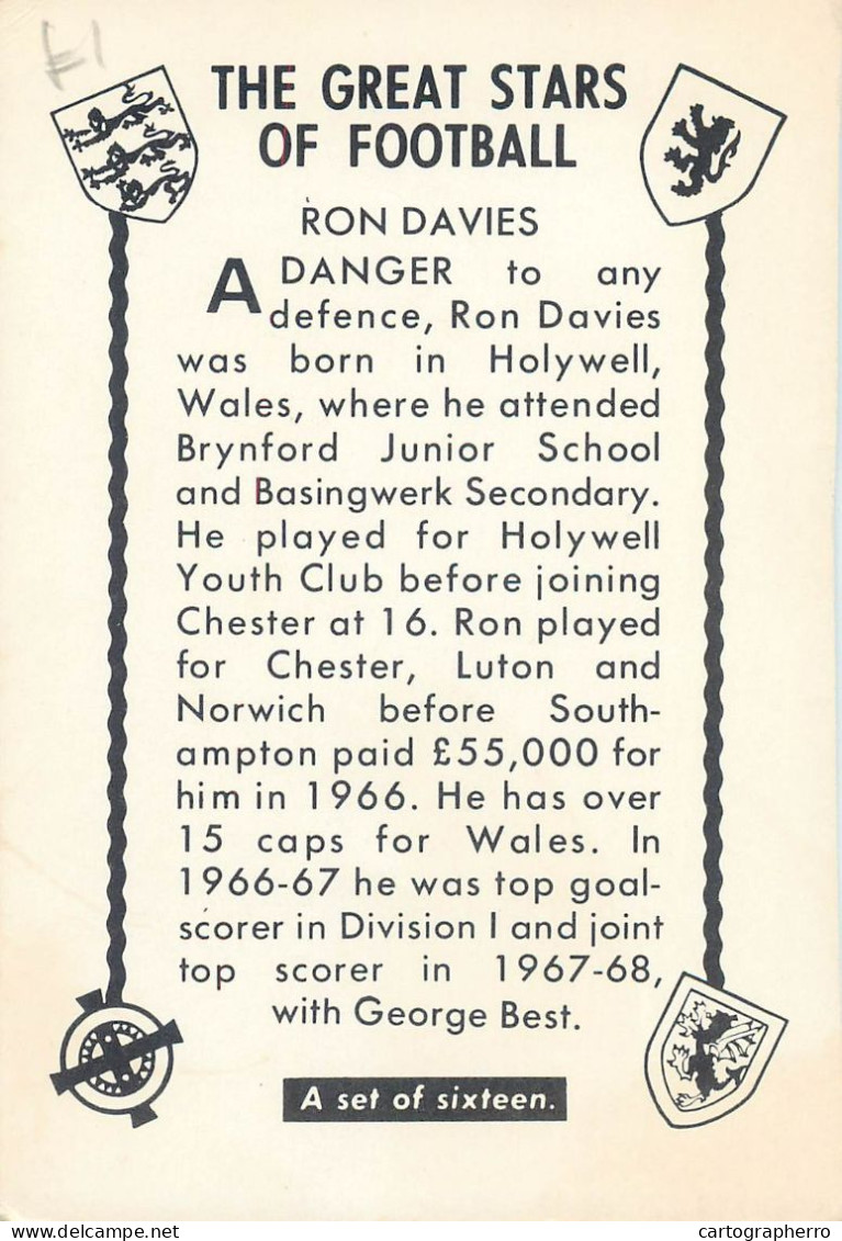 Ron Davies Football Player - Fútbol