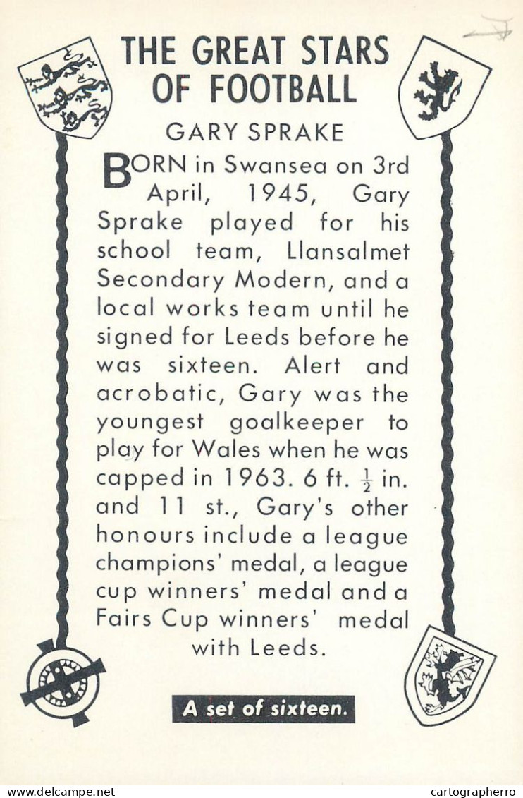 Gary Sparke Football Player - Fussball