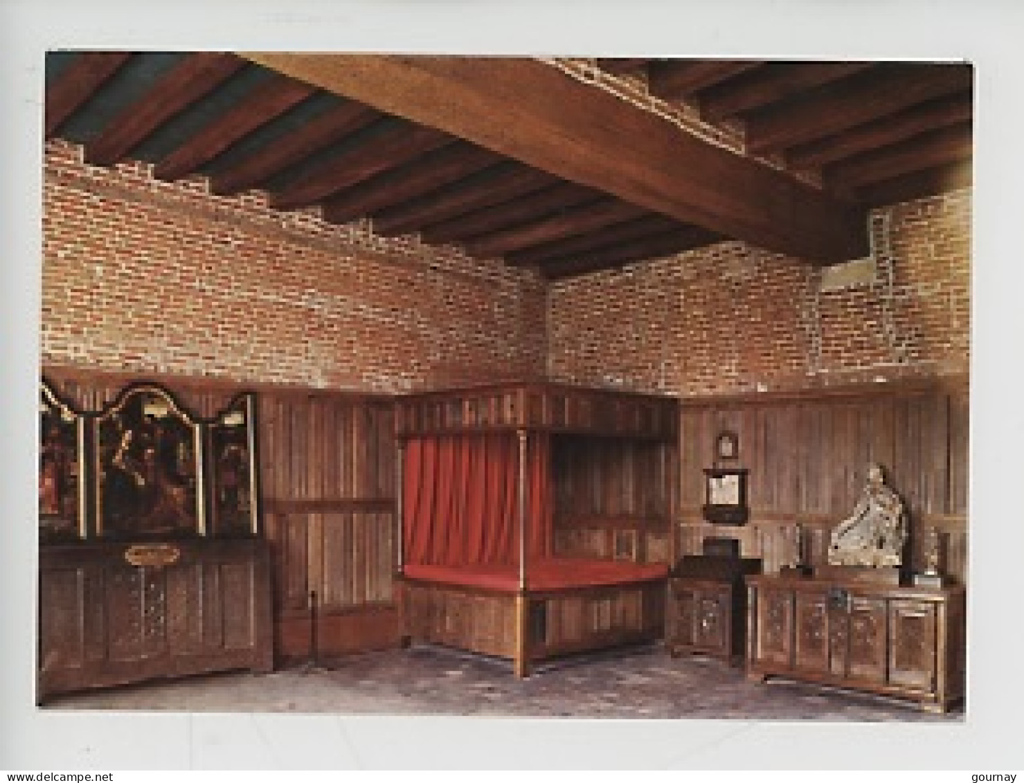 La Riche, Château De Plessis Les Lez Tours Demeure Du Roi Louis XI, Chambre Ou Il Mourut En 1483 (n°216 Artaud) - Tours