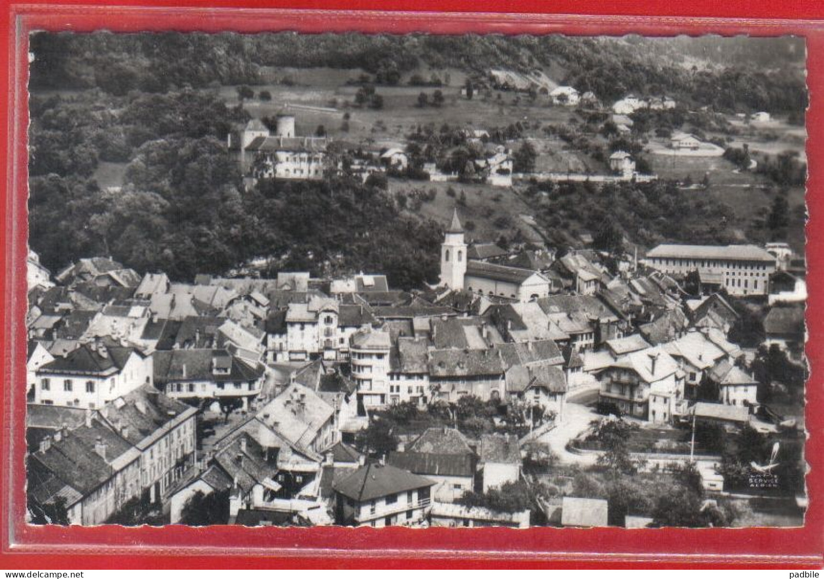 Carte Postale 74. Faverges  Vue Aérienne    Très Beau Plan - Faverges