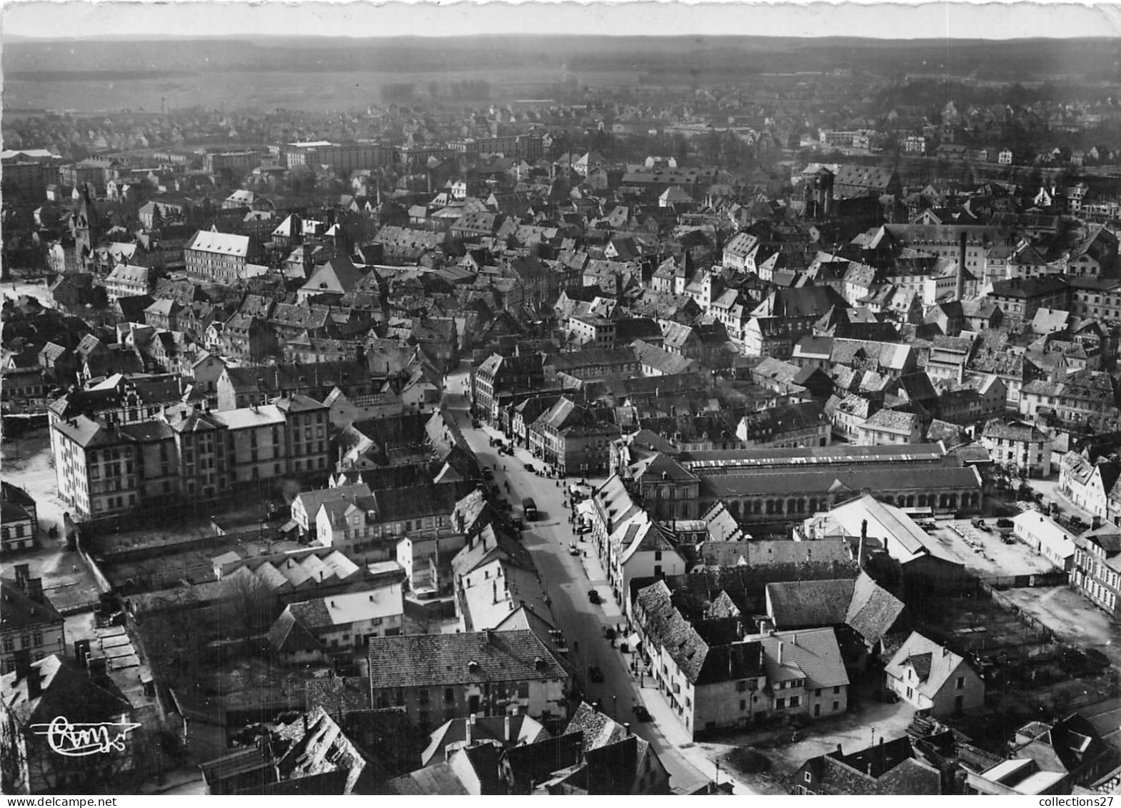 67-HAGUENAU- VUE GENERALE AERIENNE - Haguenau