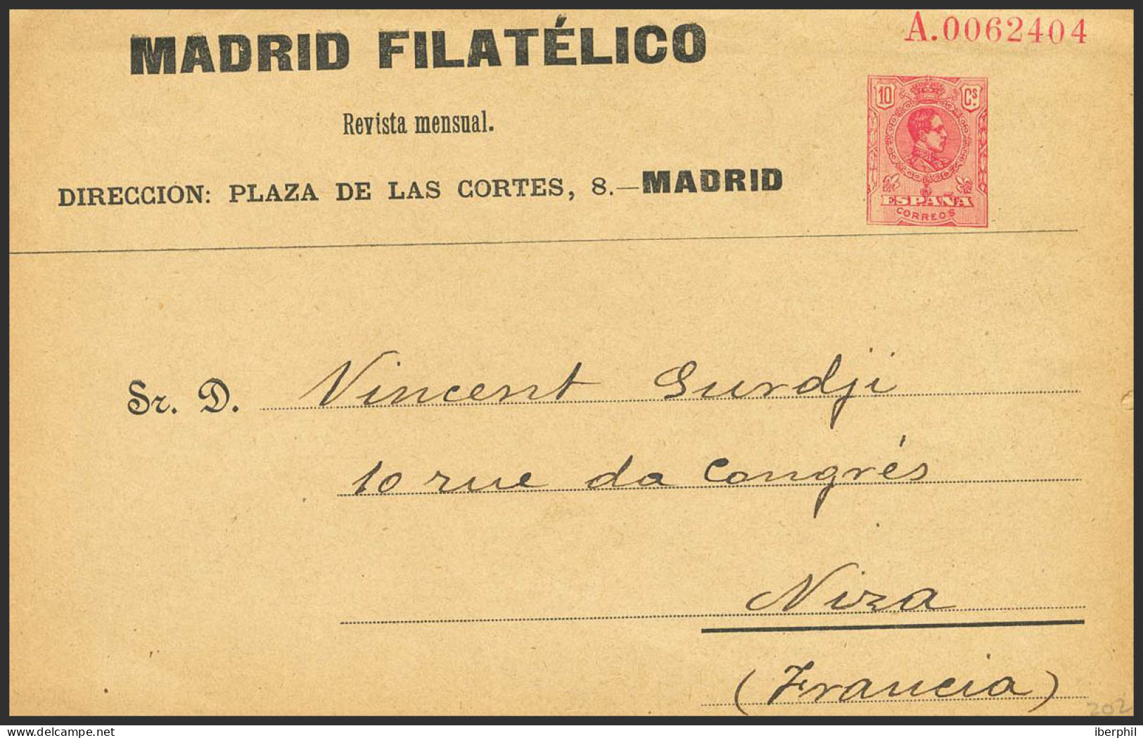 Entero Postal. Entero Postal Privado - Autres & Non Classés