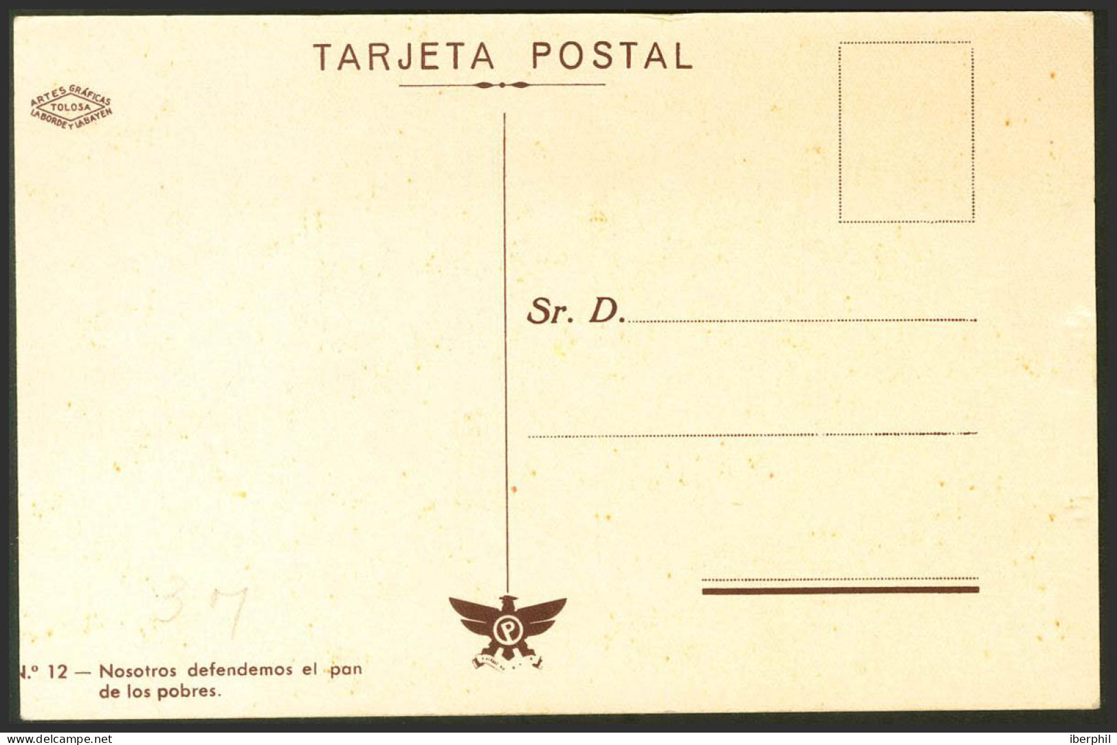 Guerra Civil. Tarjeta Postal Nacional - Autres & Non Classés