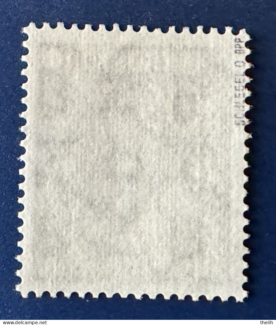 Briefmarke Heuss 50 Pfg. Postfrisch, Gepr. Schlegel, 1954 - Neufs