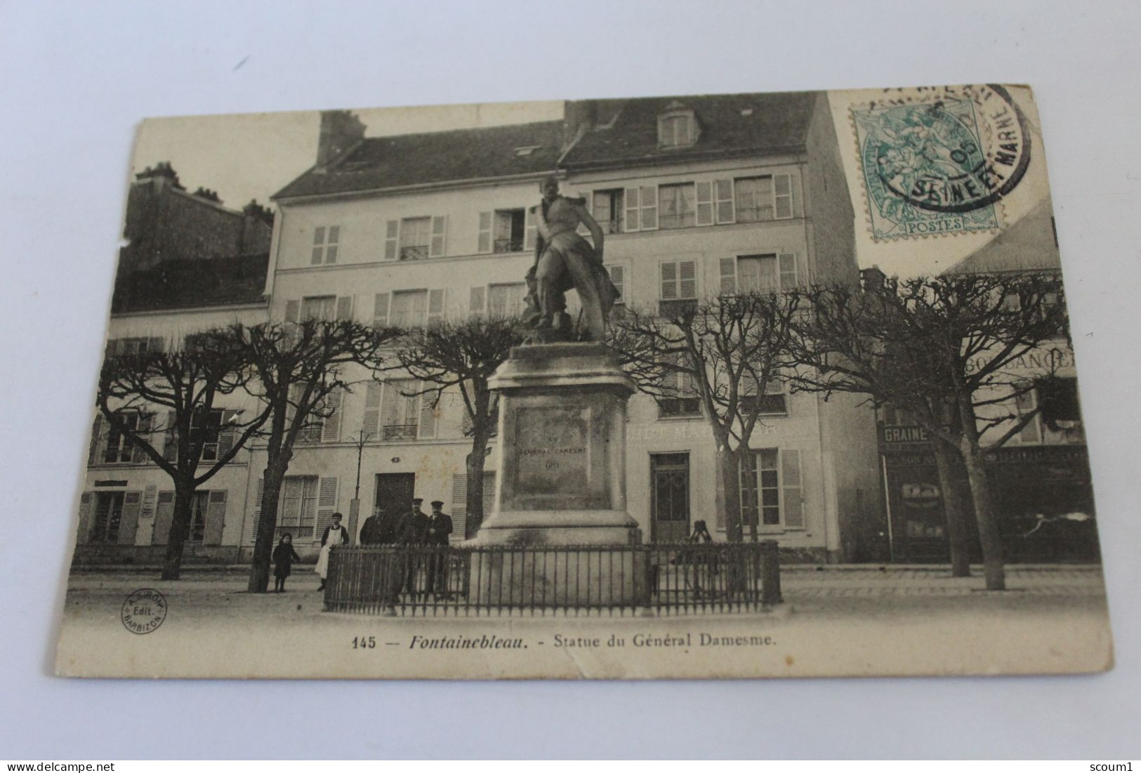 Fontainebleau - Sortie Du Général Damesme - Chateau Landon