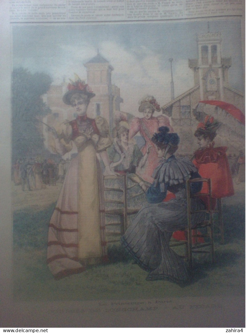 Petit Journal N°127 1ere Heure De Liberté Turpin Sort Prison Etampes Primtemps Paris Course à Longchamp Pesage Partition - Magazines - Before 1900