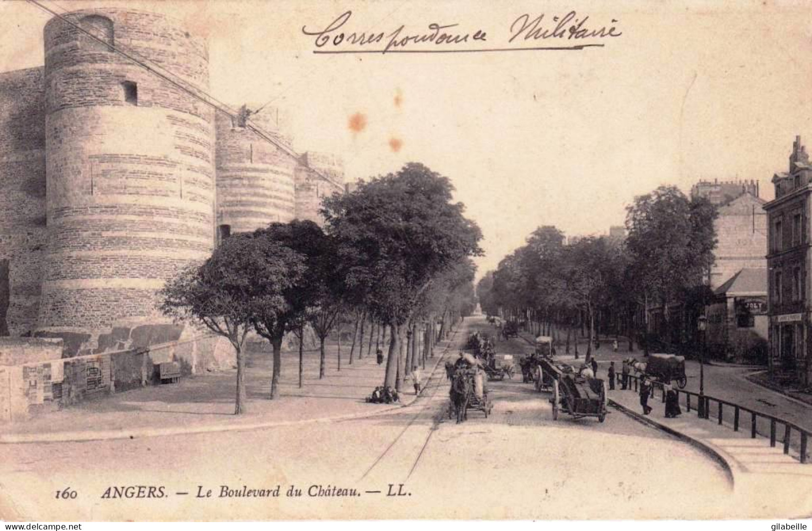 49 - Maine Et Loire -  ANGERS -  Le Boulevard Du Chateau - Angers