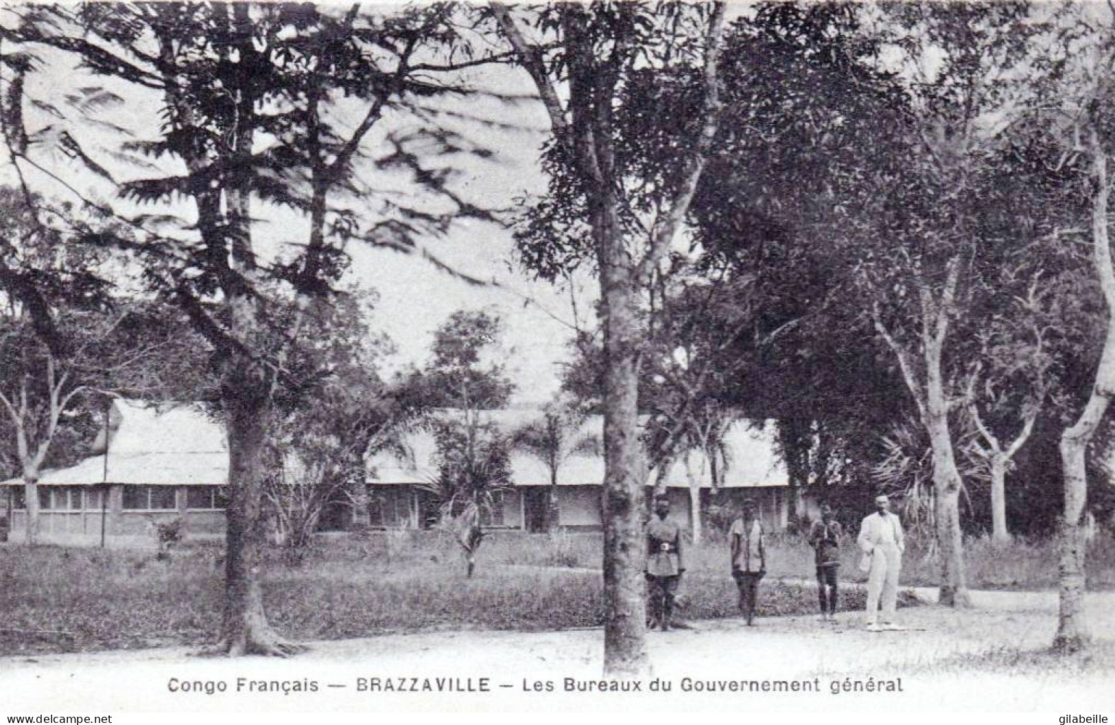 Afrique - CONGO Francais - Brazzaville - Les Bureaux Du Gouvernement General - Congo Francés