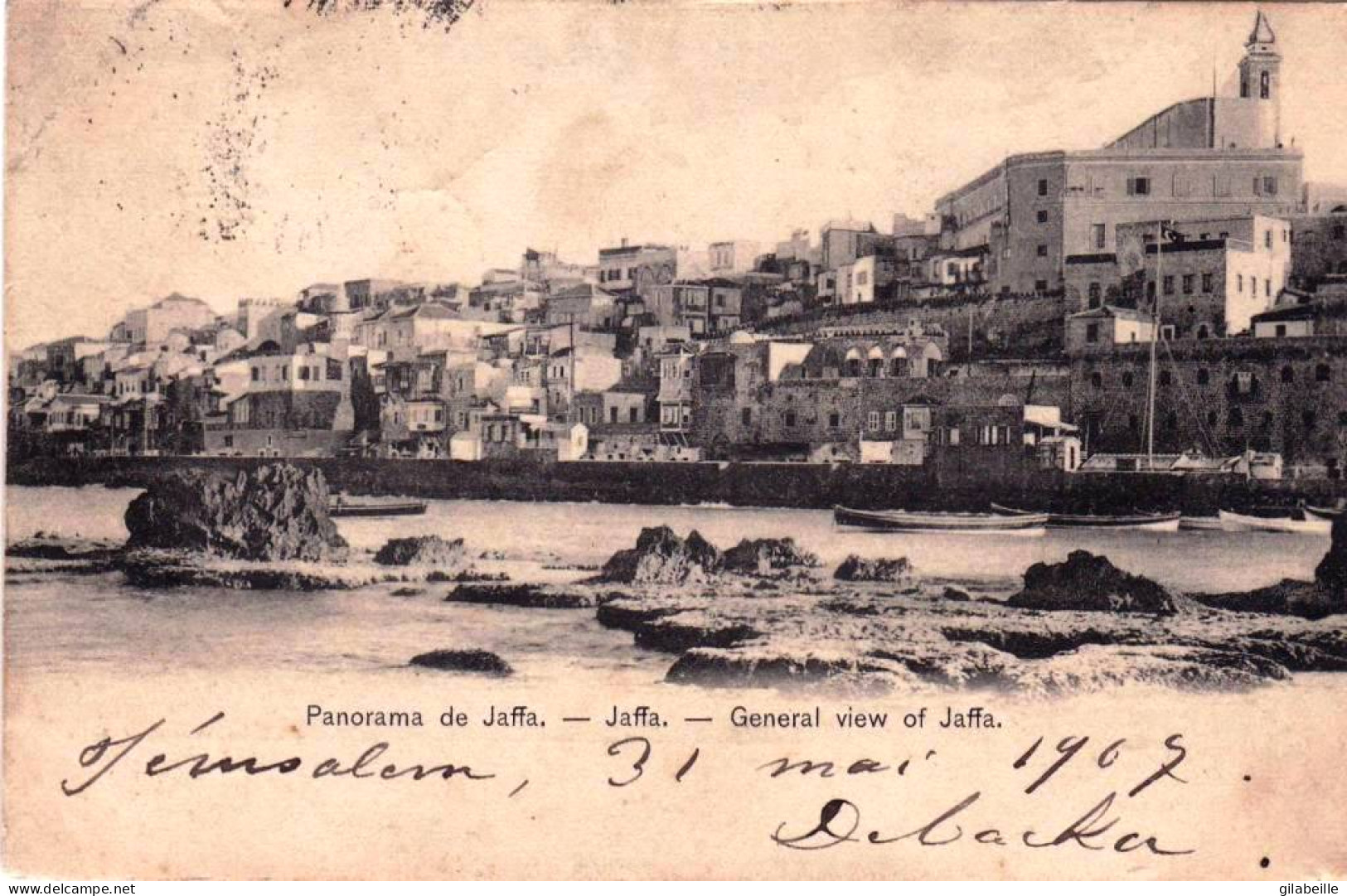 Israel -  Panorama De JAFFA - General View Of JAFFA - Israel