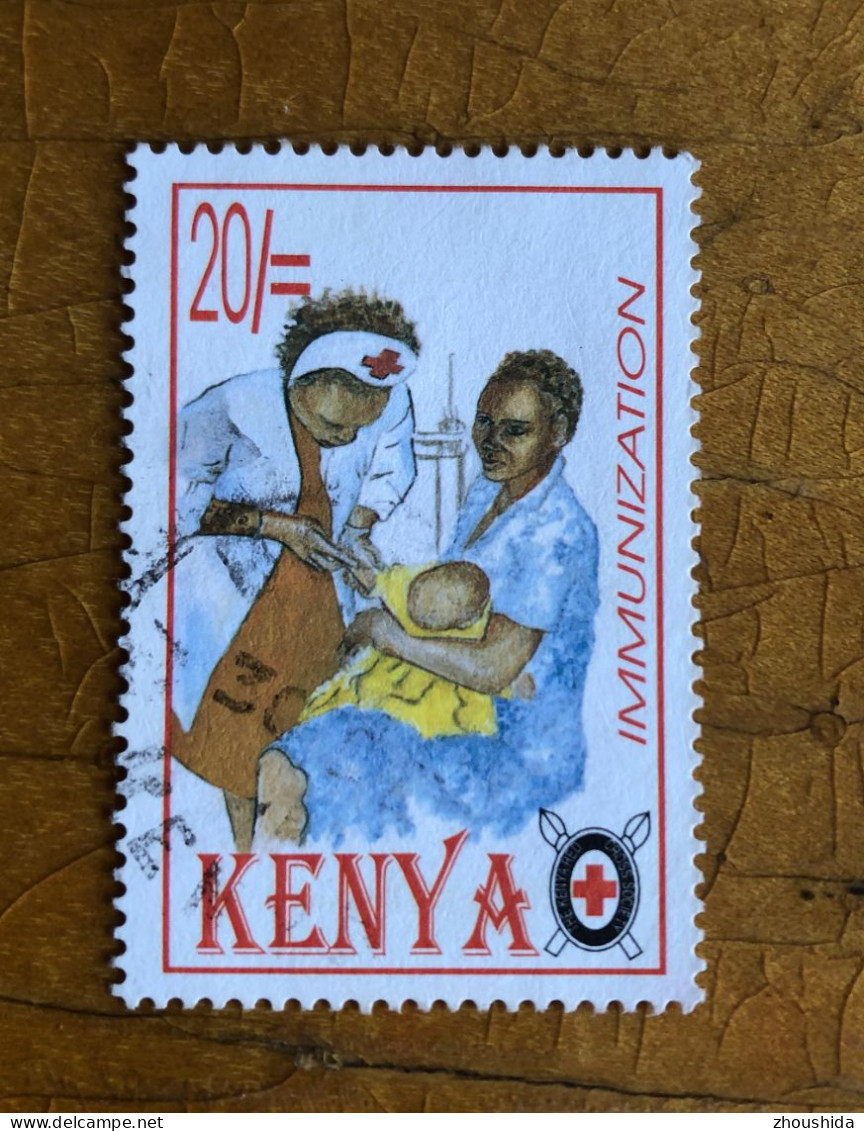 Kenya Red Cross 20SH Fine Used - Kenia (1963-...)