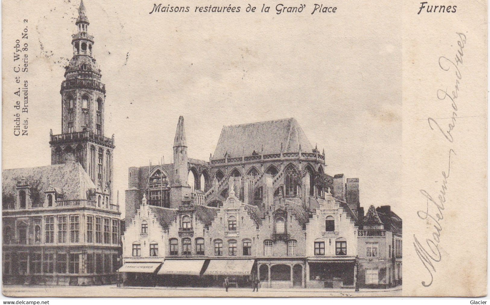 Furnes - Maisons Restaurées De La Grand'Place - Veurne