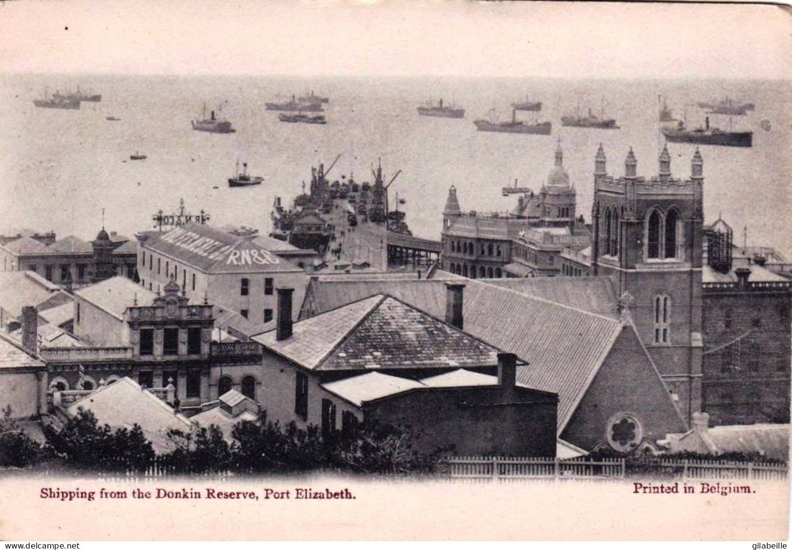 South Africa - PORT ELIZABETH - Shipping From The Donkin Reserve - Zuid-Afrika