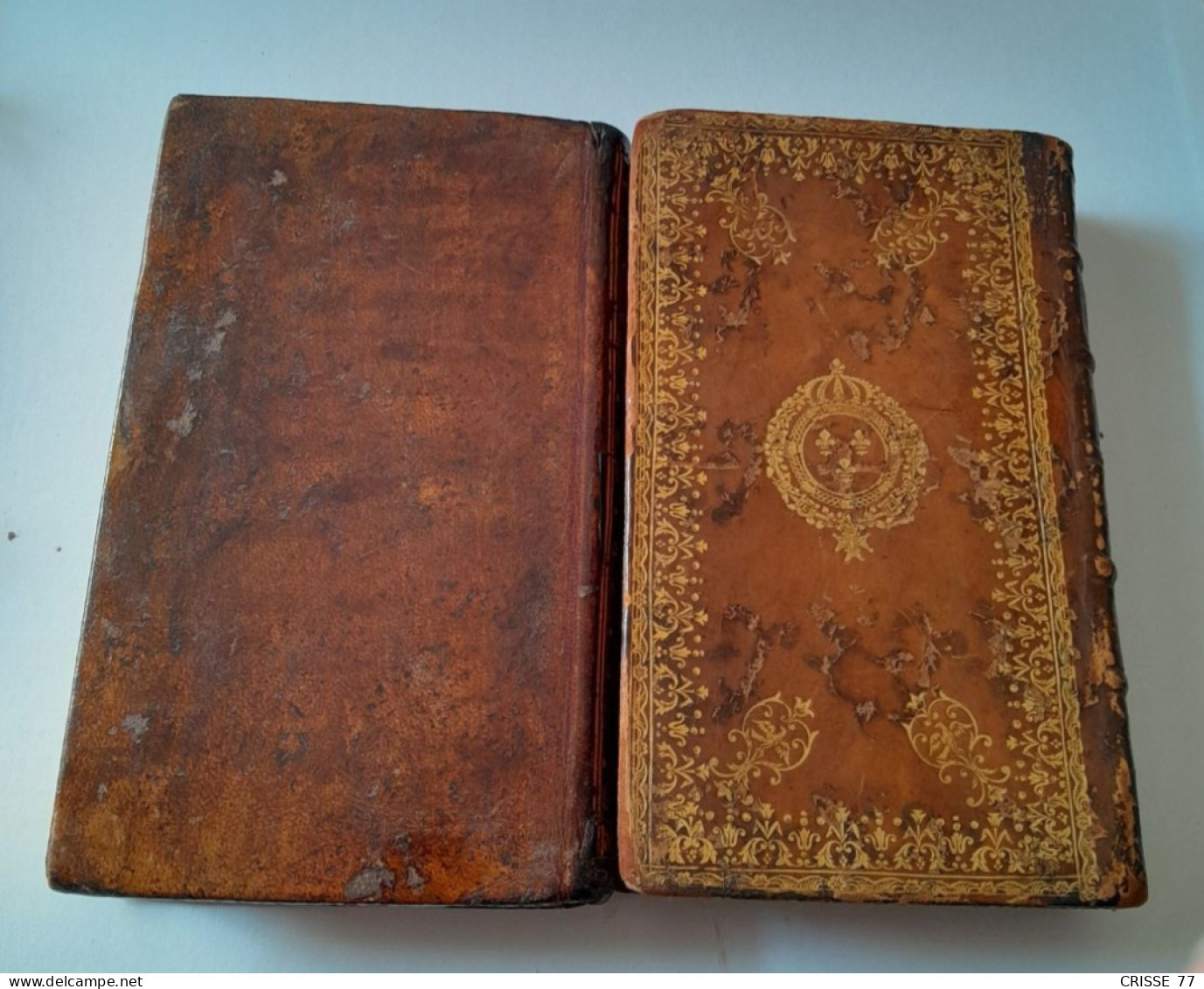 Deux Livres Boite A Secret - Before 18th Century