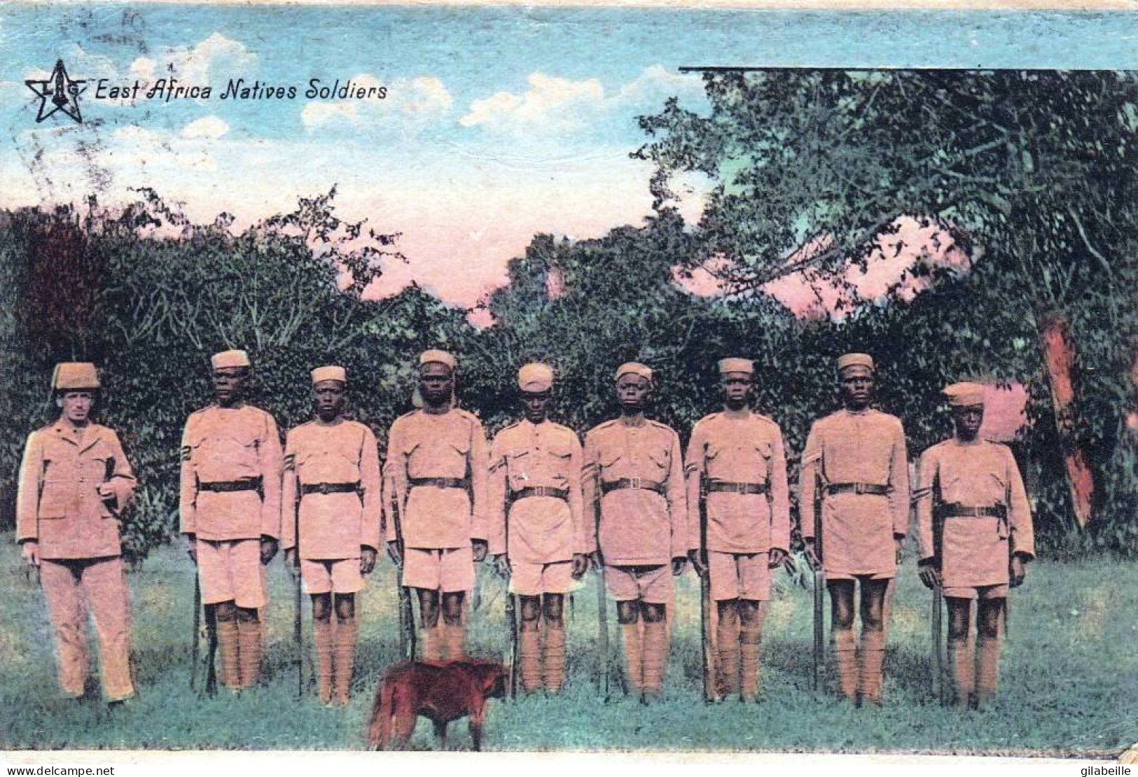 EAST AFRICA - Natives Soldiers  - Soldats Indigènes -  Uniformes Et Armes  - Kenya  - Kenia